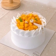 Mango Custard Cake 6"